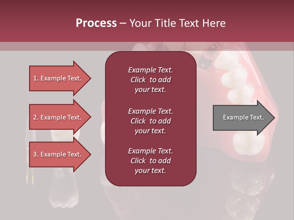 Care Anatomy Orthodonture PowerPoint Template