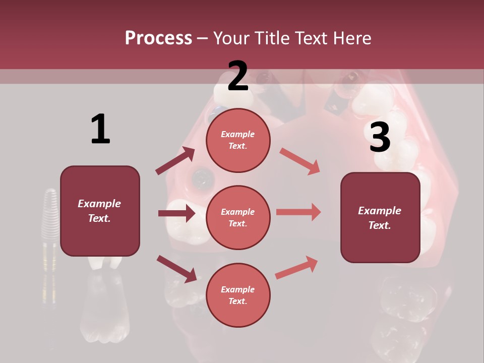 Care Anatomy Orthodonture PowerPoint Template