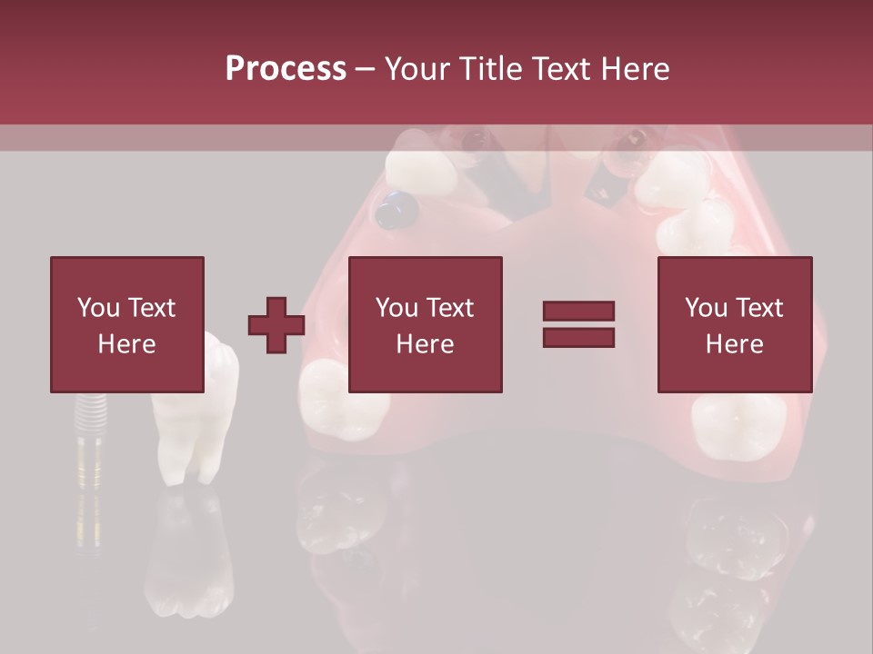 Care Anatomy Orthodonture PowerPoint Template