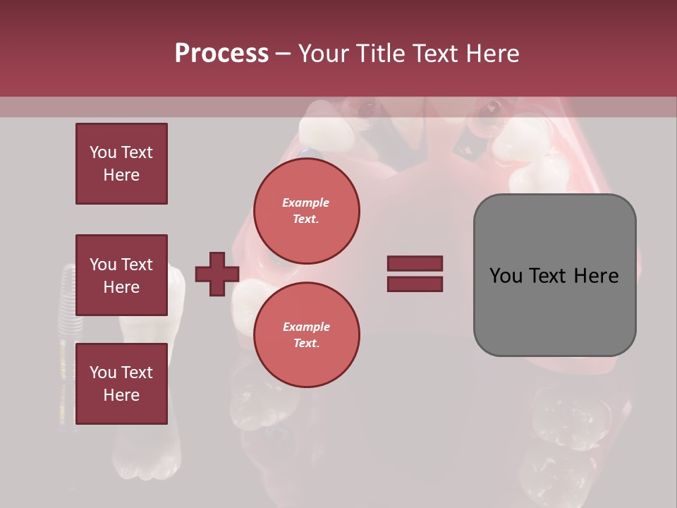 Care Anatomy Orthodonture PowerPoint Template