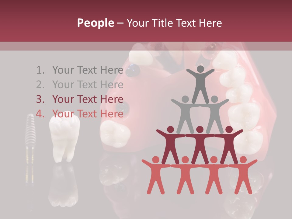 Care Anatomy Orthodonture PowerPoint Template