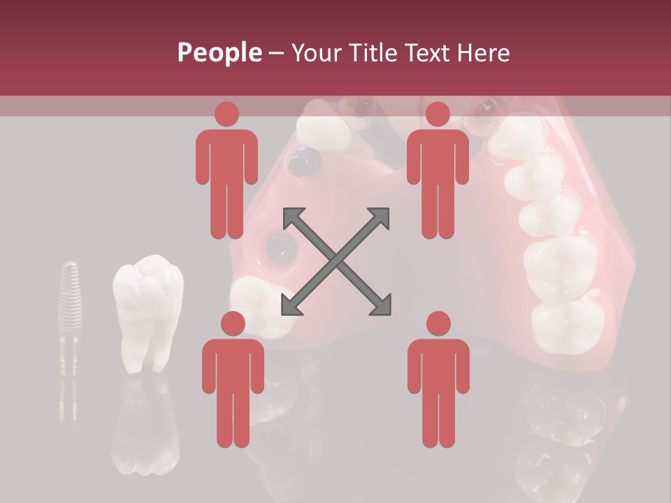Care Anatomy Orthodonture PowerPoint Template