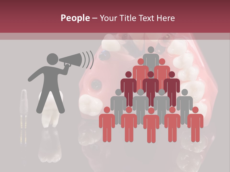 Care Anatomy Orthodonture PowerPoint Template