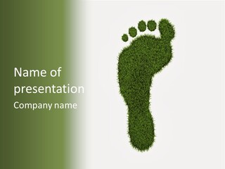 Nature Texture Sole PowerPoint Template