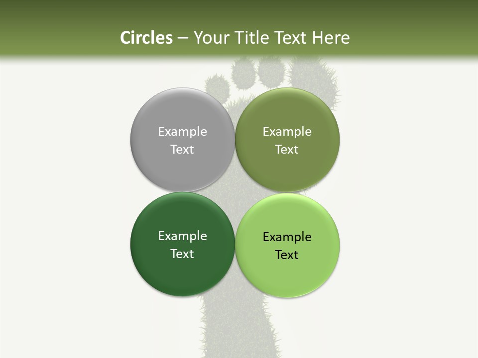 Nature Texture Sole PowerPoint Template