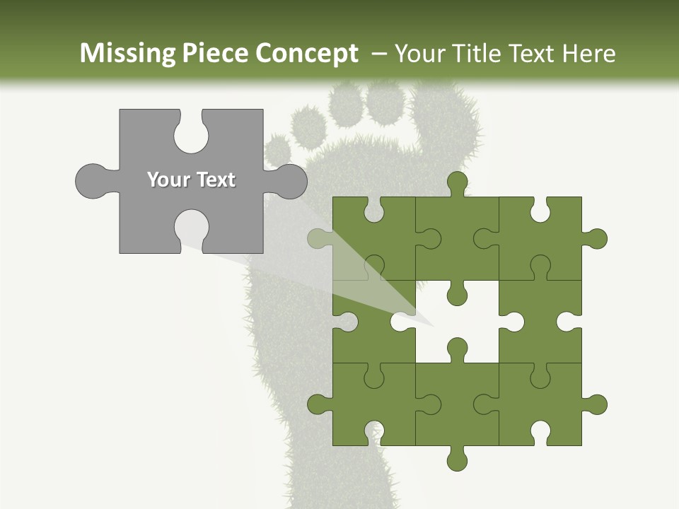 Nature Texture Sole PowerPoint Template