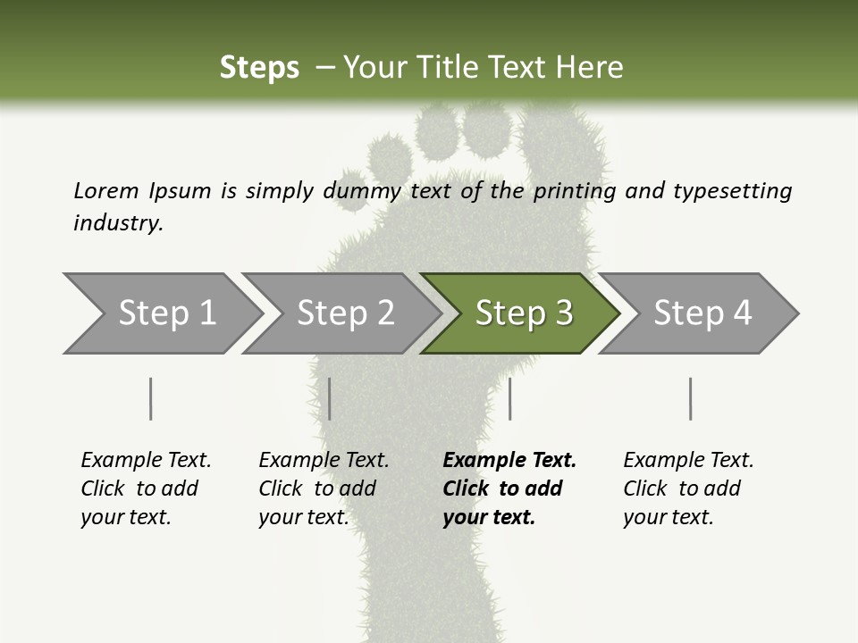 Nature Texture Sole PowerPoint Template