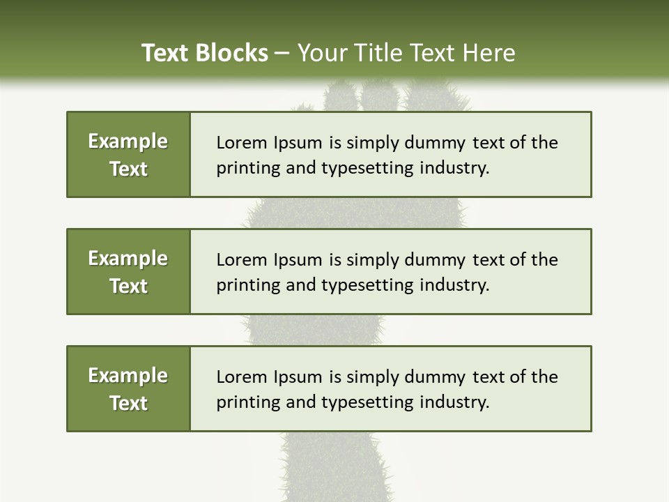 Nature Texture Sole PowerPoint Template