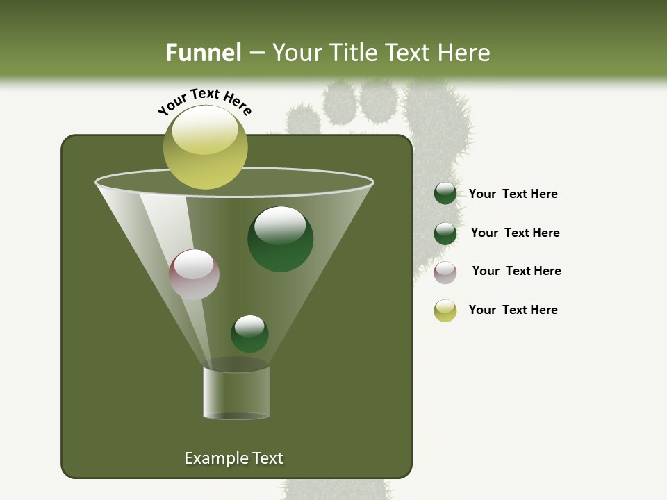 Nature Texture Sole PowerPoint Template