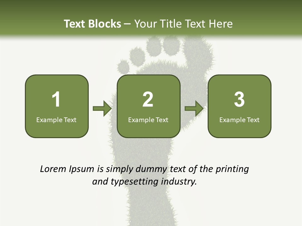 Nature Texture Sole PowerPoint Template