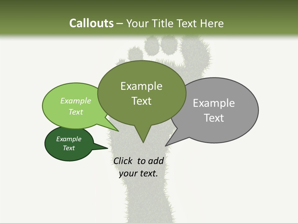 Nature Texture Sole PowerPoint Template