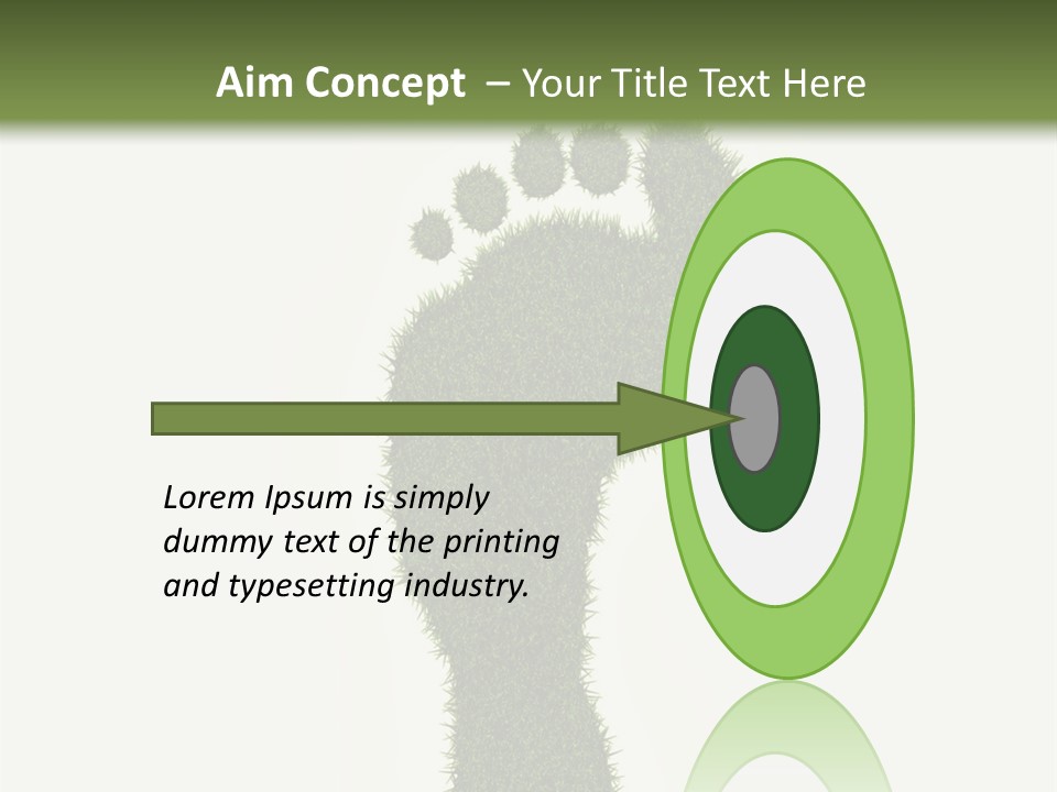 Nature Texture Sole PowerPoint Template