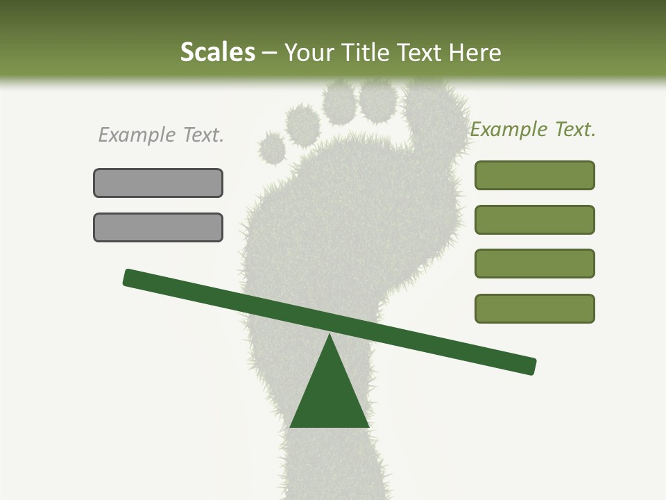 Nature Texture Sole PowerPoint Template