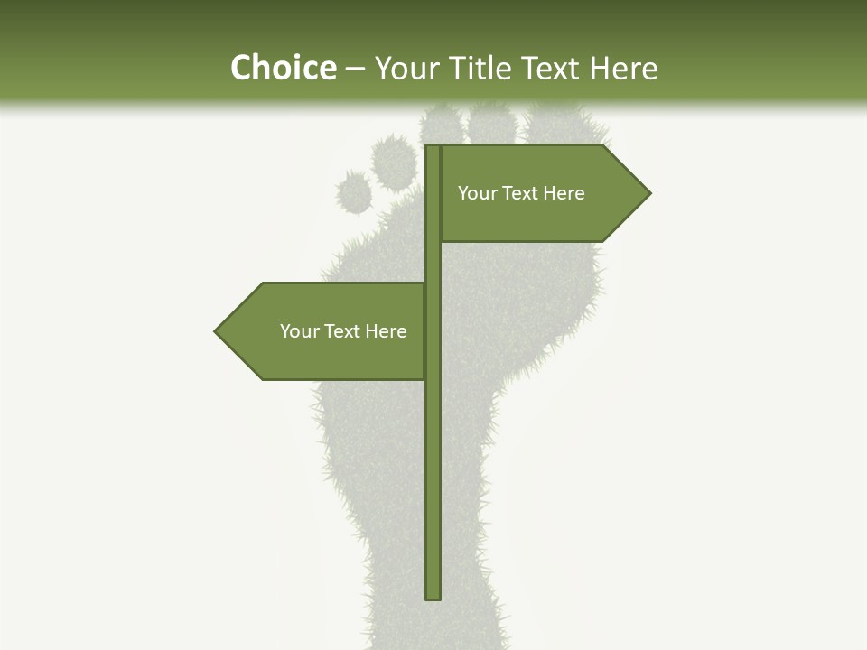 Nature Texture Sole PowerPoint Template