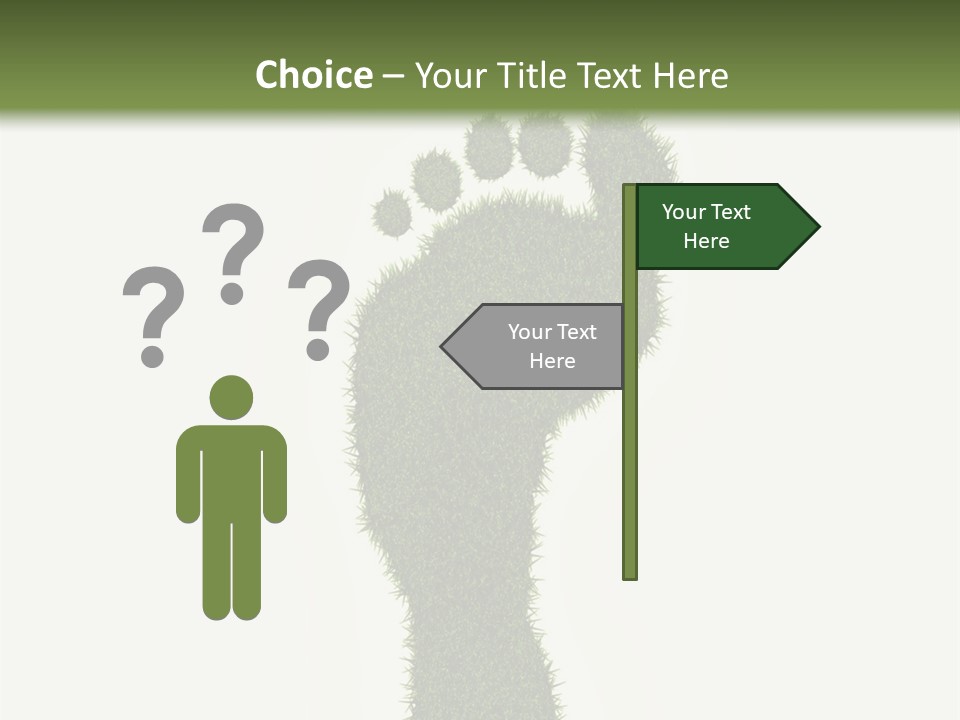 Nature Texture Sole PowerPoint Template