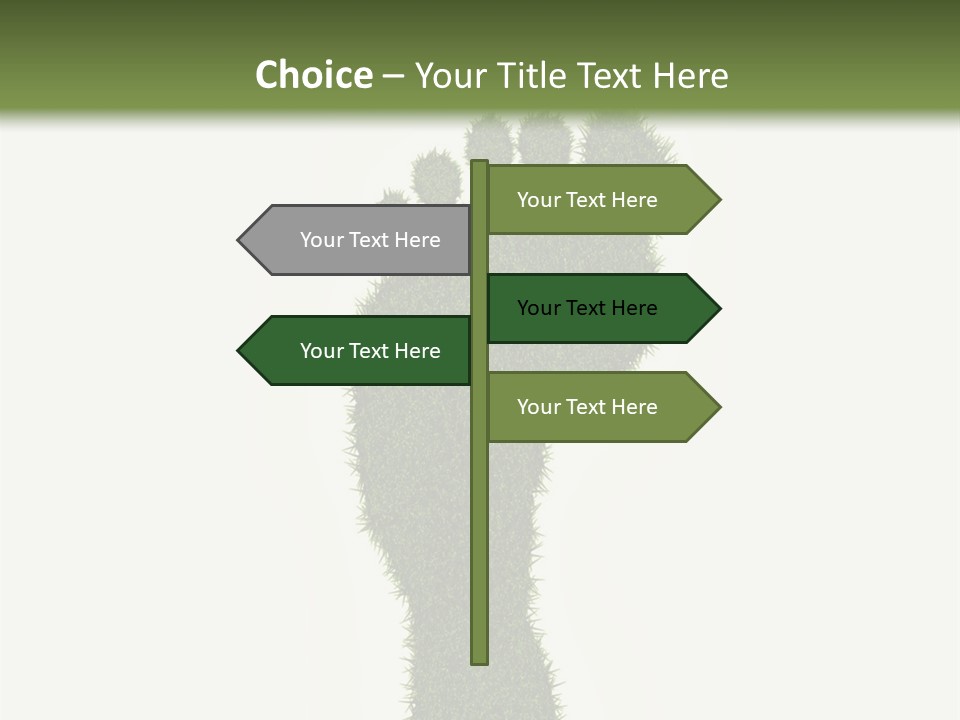 Nature Texture Sole PowerPoint Template