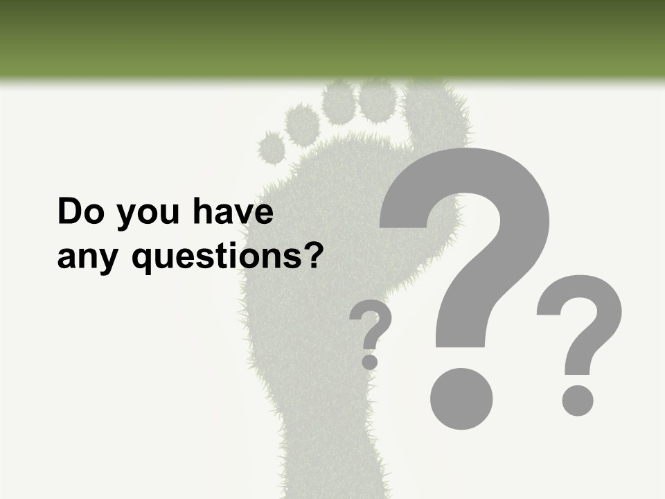 Nature Texture Sole PowerPoint Template