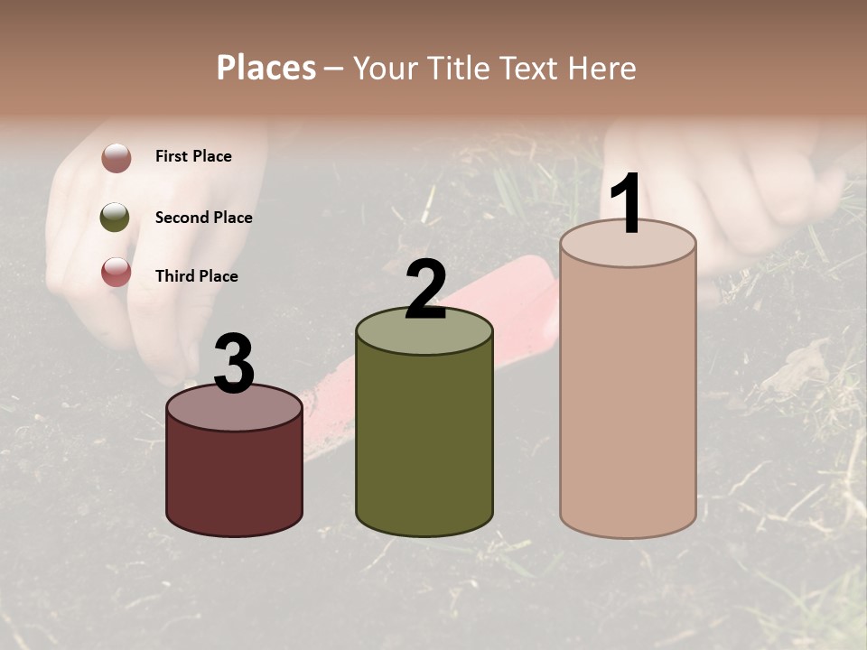 New Pea Scene PowerPoint Template