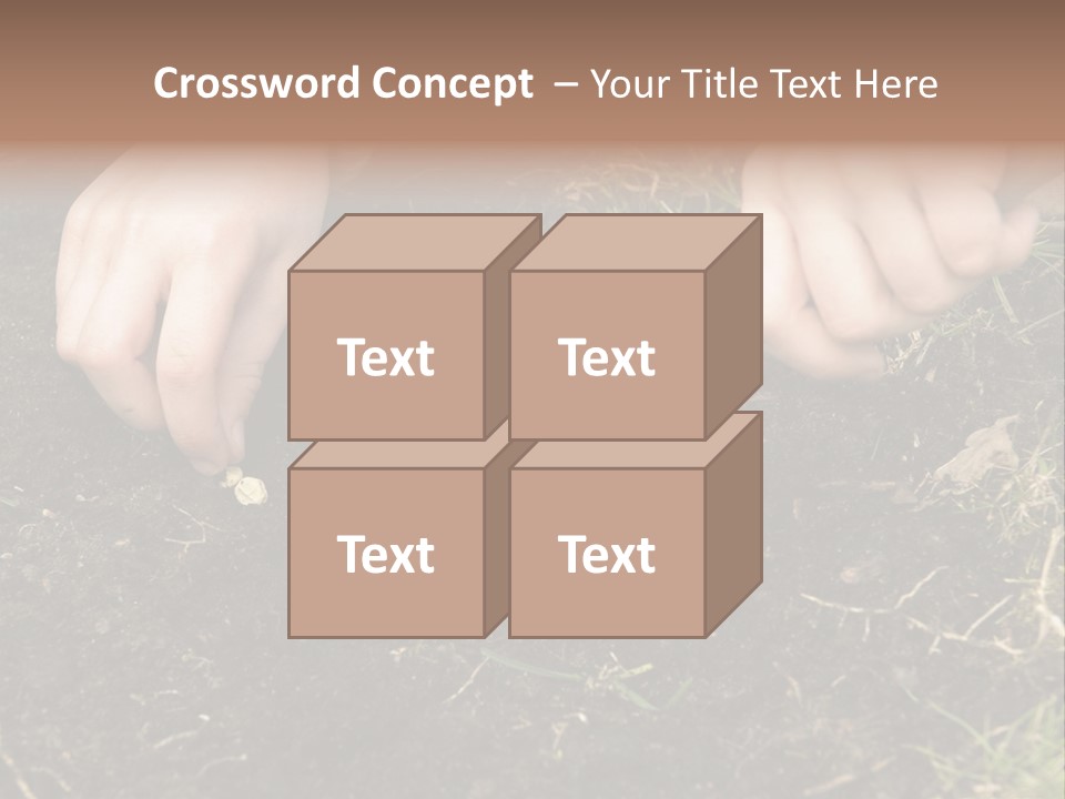New Pea Scene PowerPoint Template