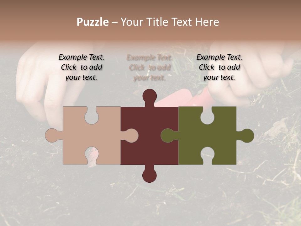 New Pea Scene PowerPoint Template