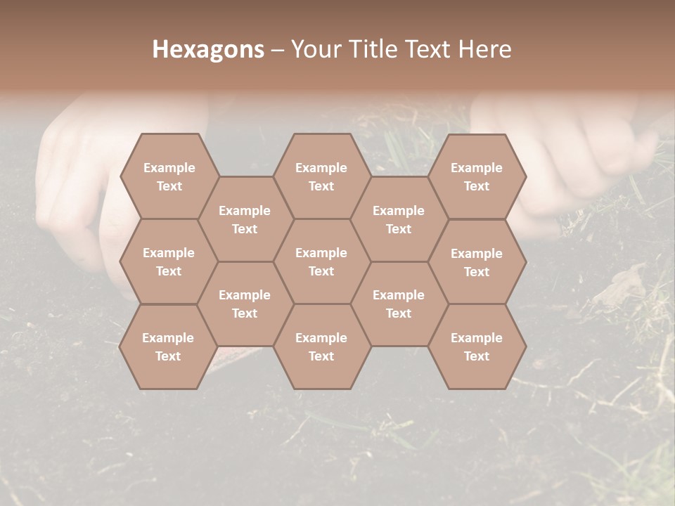 New Pea Scene PowerPoint Template