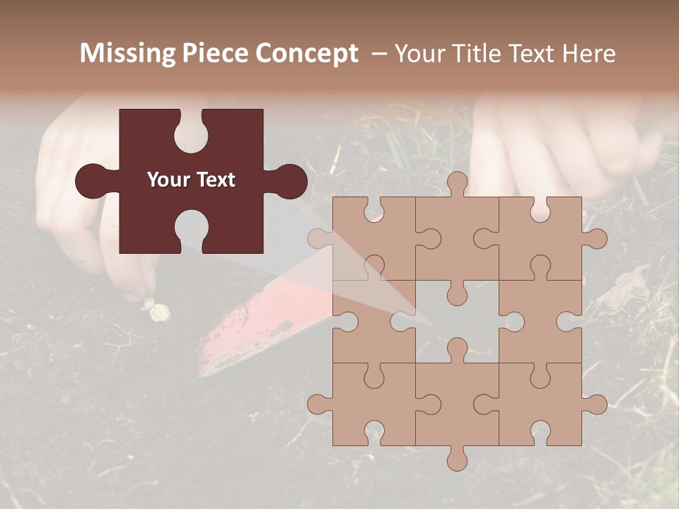 New Pea Scene PowerPoint Template