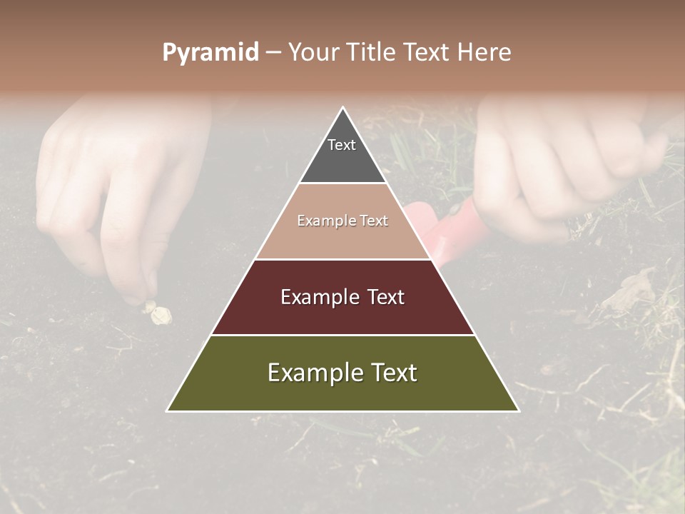 New Pea Scene PowerPoint Template