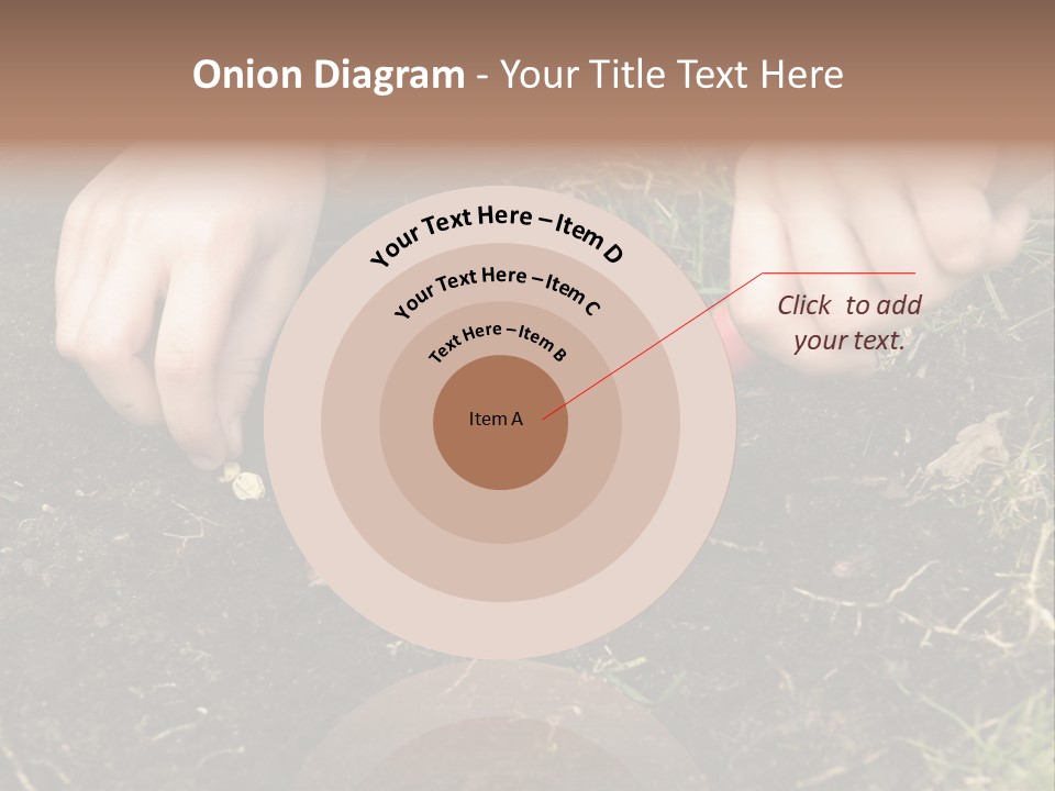 New Pea Scene PowerPoint Template