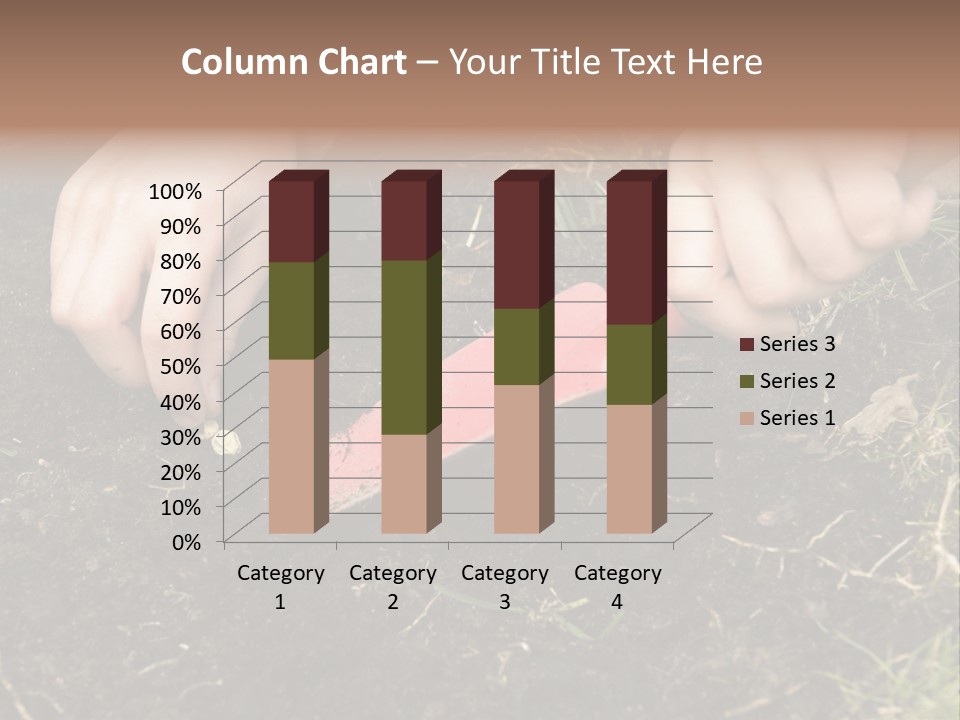 New Pea Scene PowerPoint Template