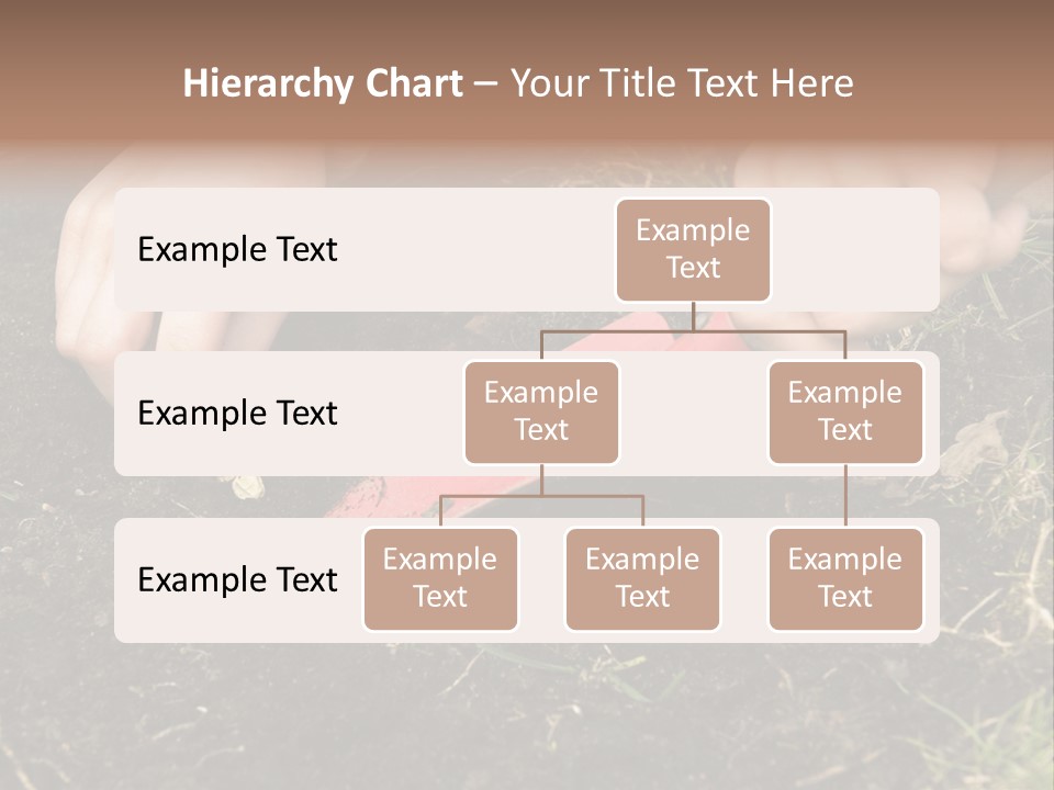 New Pea Scene PowerPoint Template