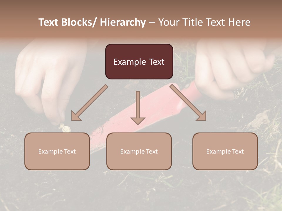 New Pea Scene PowerPoint Template