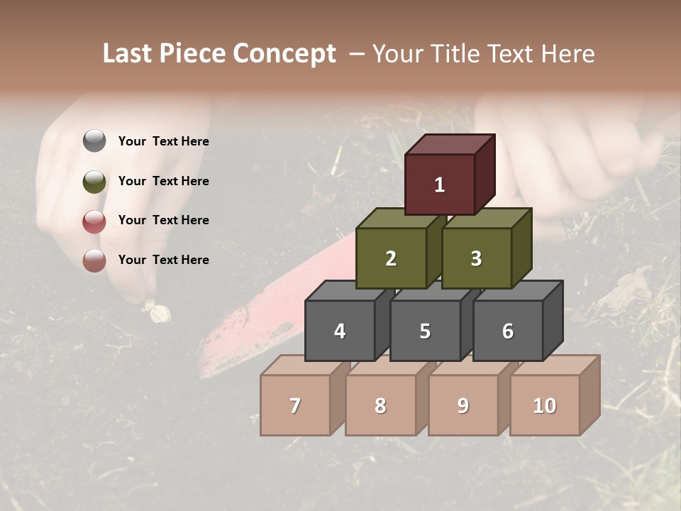 New Pea Scene PowerPoint Template