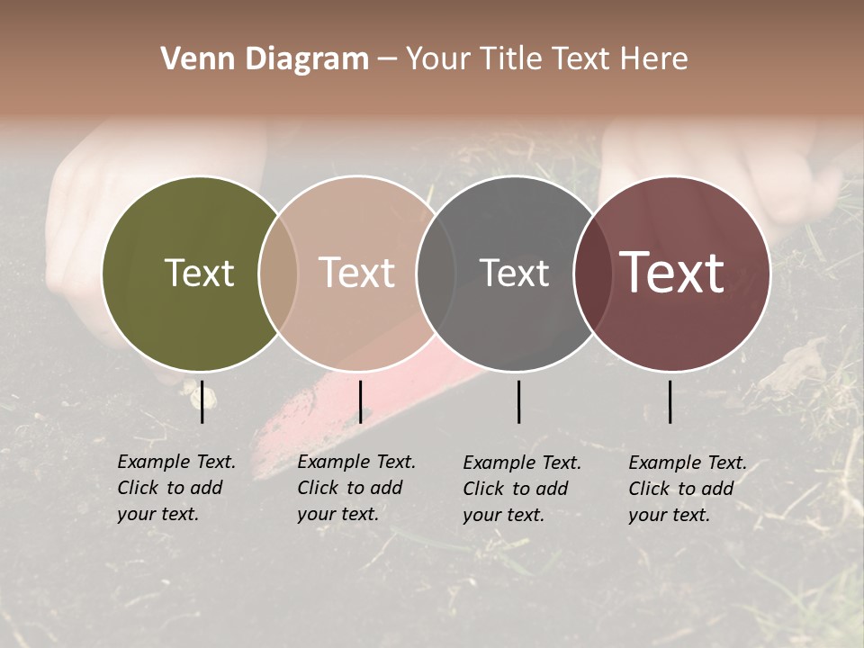 New Pea Scene PowerPoint Template