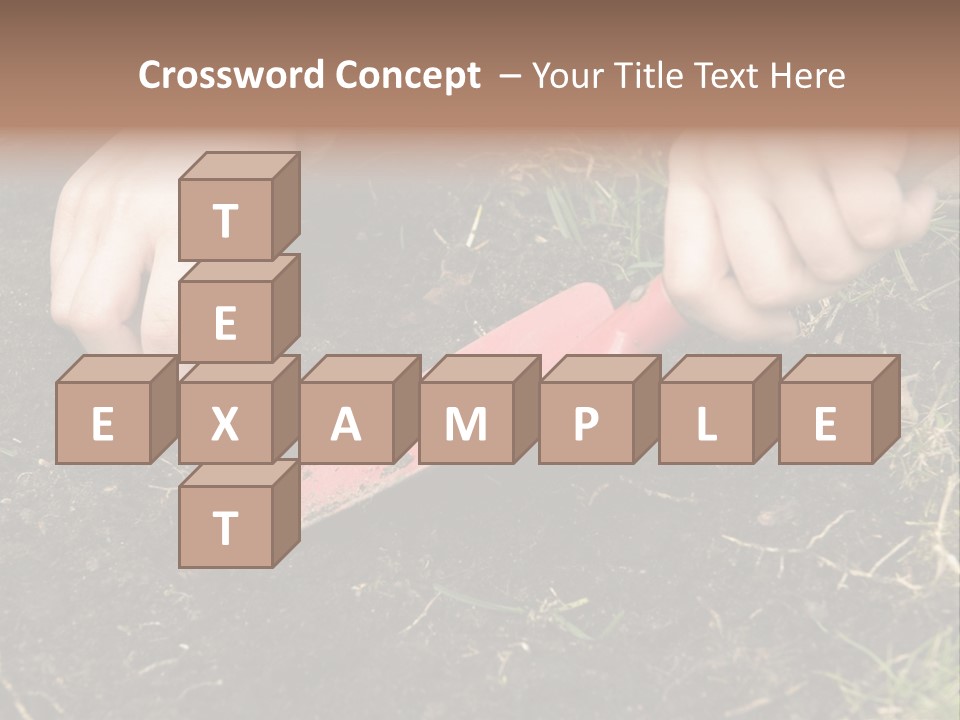 New Pea Scene PowerPoint Template