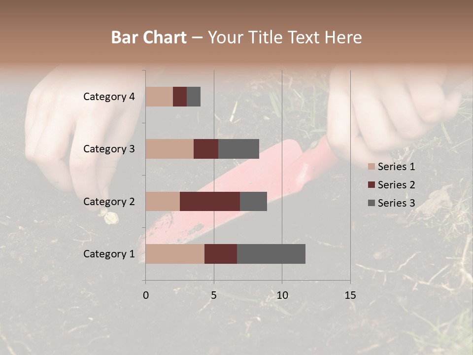 New Pea Scene PowerPoint Template