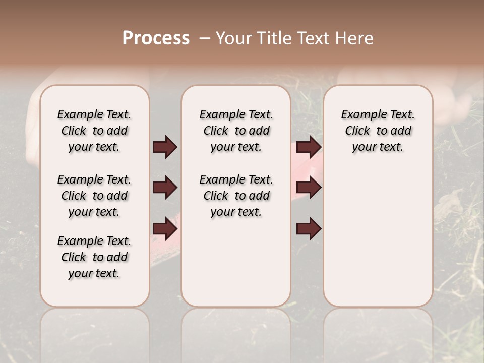 New Pea Scene PowerPoint Template