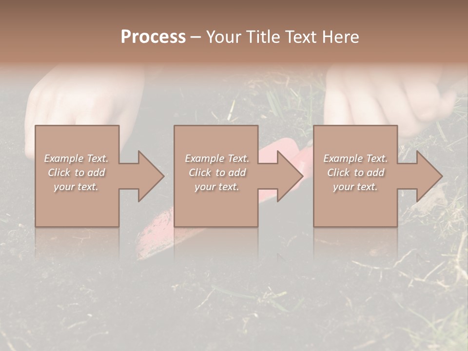 New Pea Scene PowerPoint Template