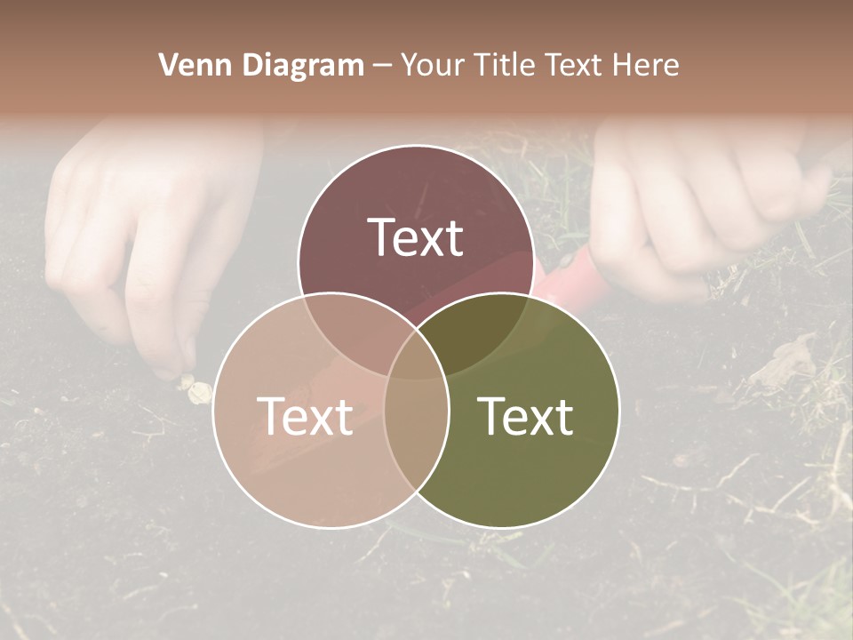 New Pea Scene PowerPoint Template