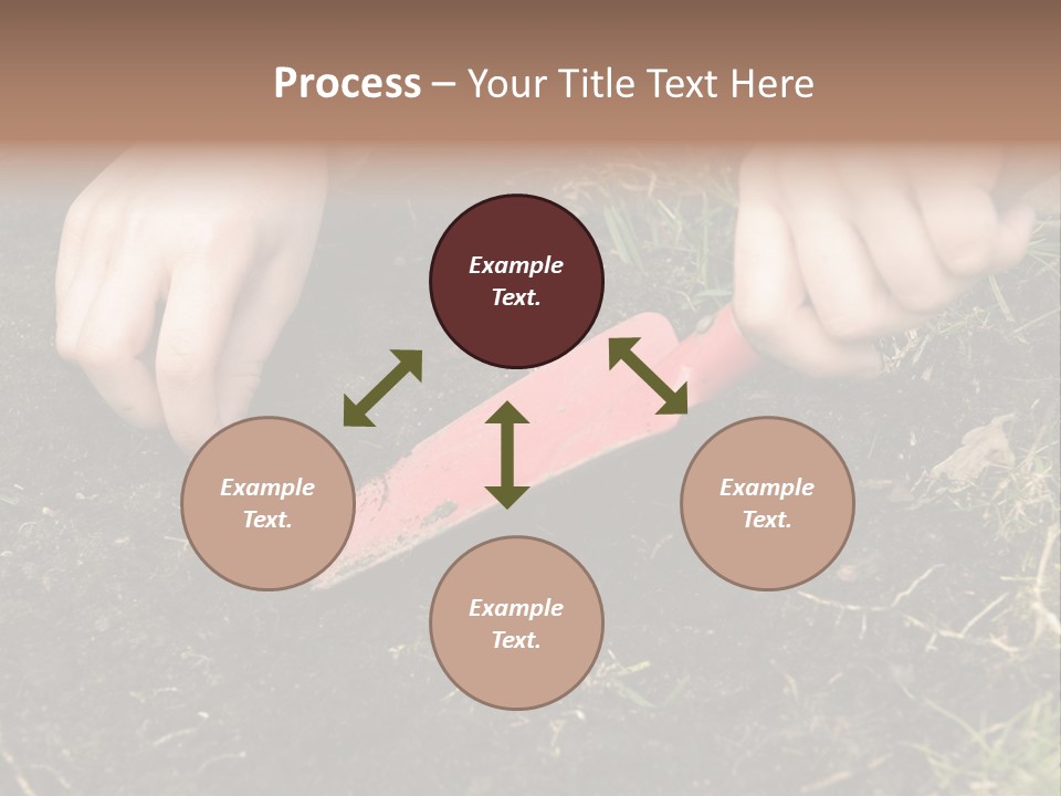 New Pea Scene PowerPoint Template