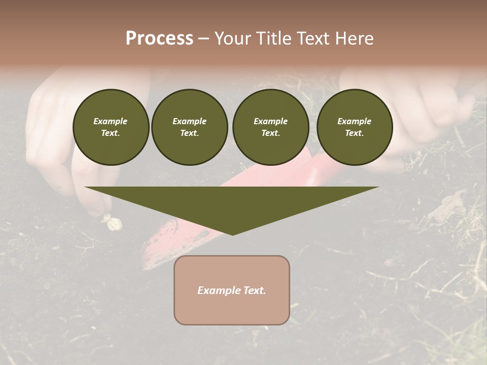 New Pea Scene PowerPoint Template