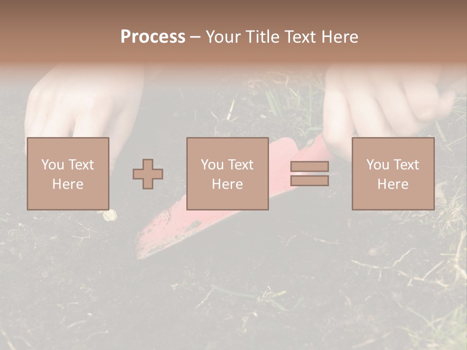 New Pea Scene PowerPoint Template
