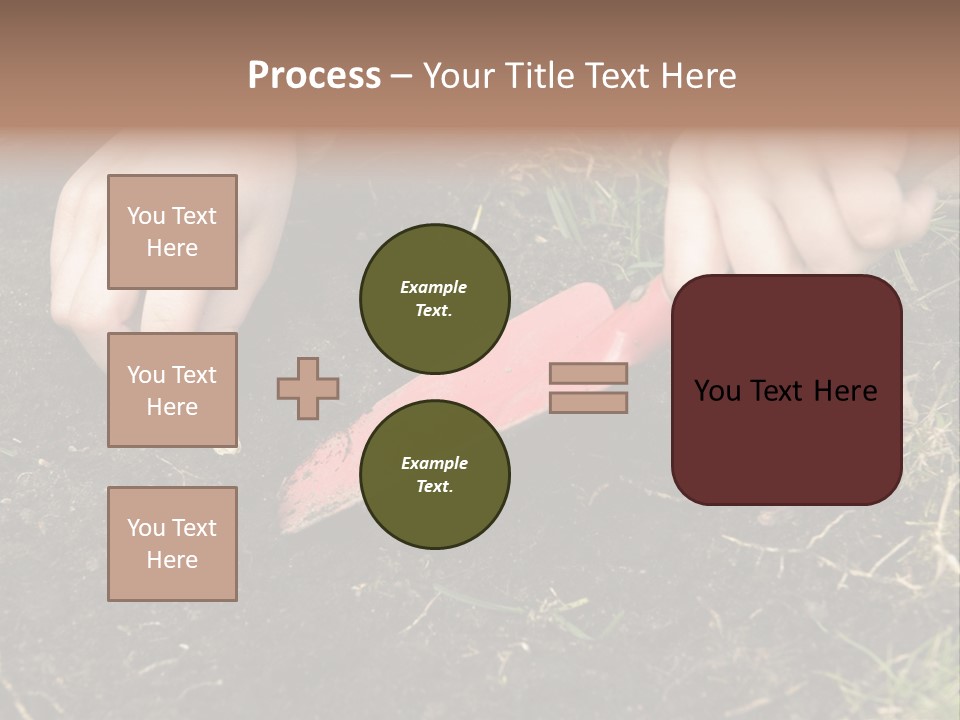 New Pea Scene PowerPoint Template