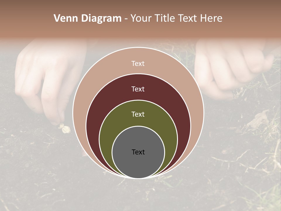 New Pea Scene PowerPoint Template