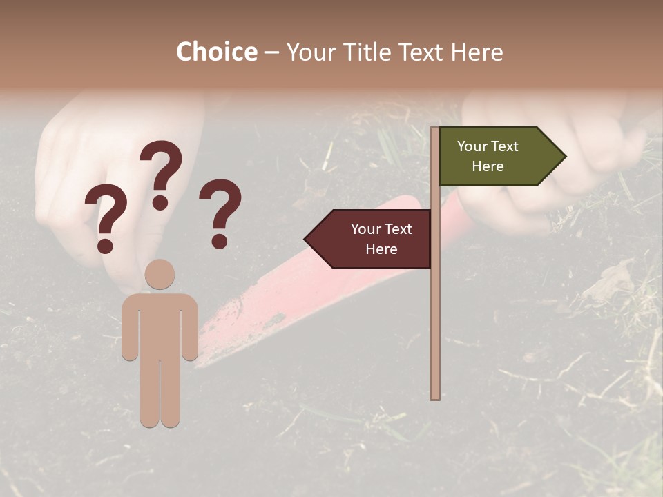 New Pea Scene PowerPoint Template