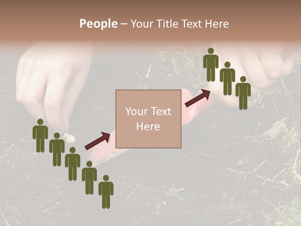 New Pea Scene PowerPoint Template