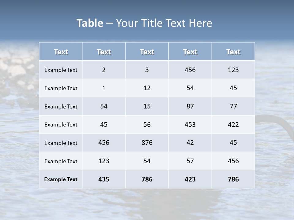 A Monkey Sitting In A Body Of Water PowerPoint Template