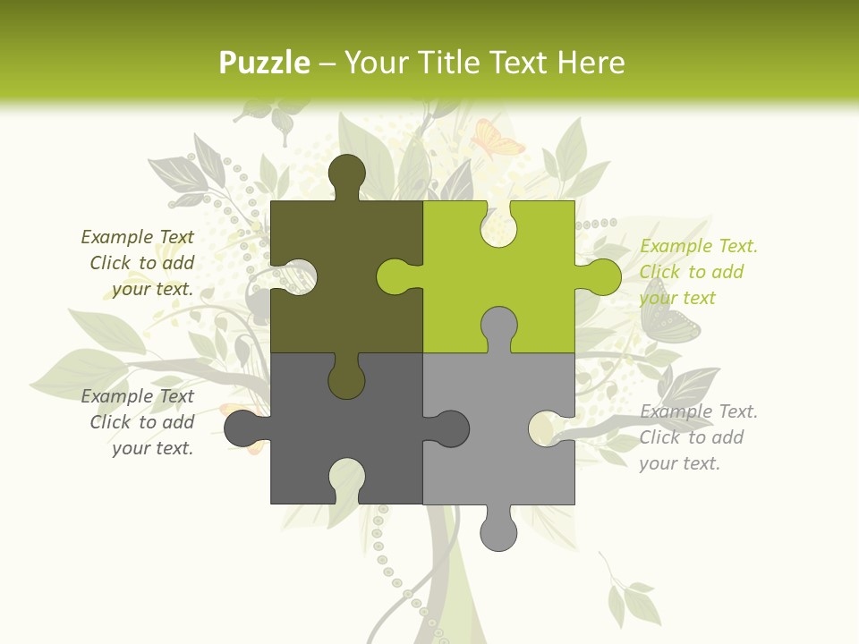 Environmental Concepts Back PowerPoint Template