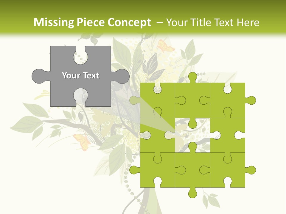 Environmental Concepts Back PowerPoint Template