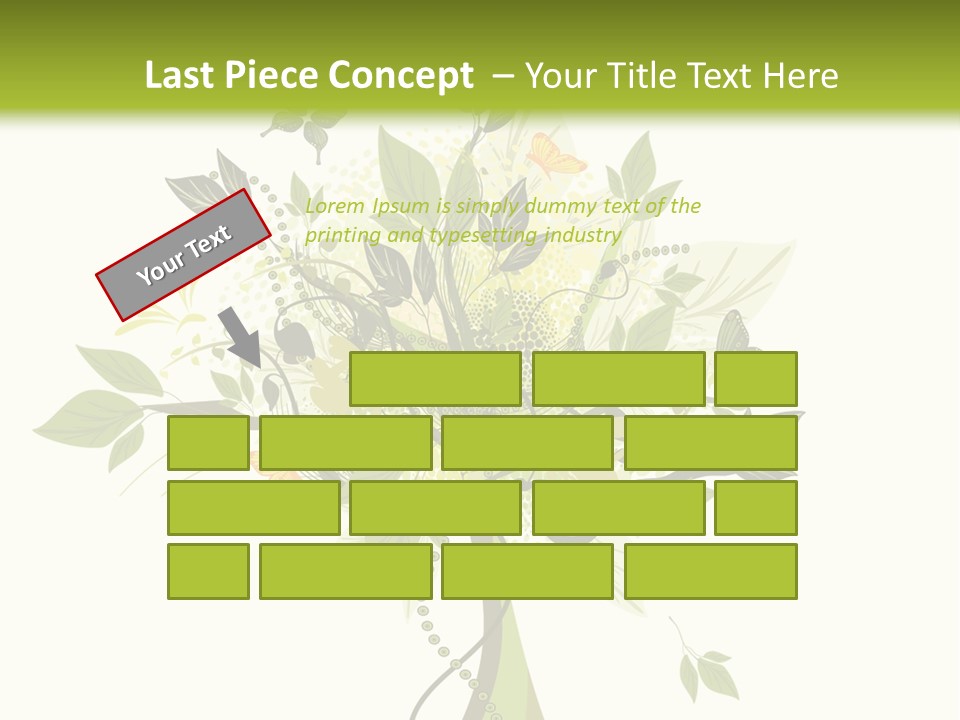 Environmental Concepts Back PowerPoint Template