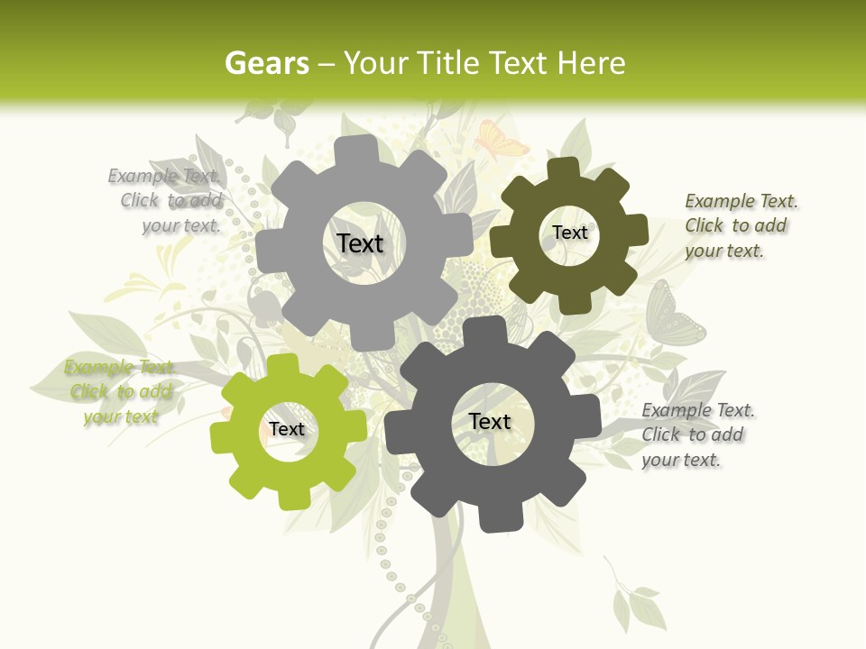 Environmental Concepts Back PowerPoint Template